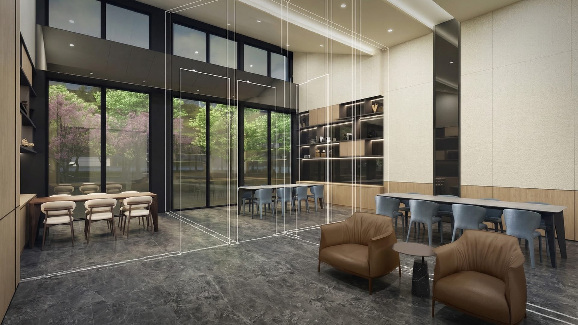 建築外觀3D示意圖3